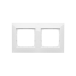 Ramka podwójna biała Simon 54 Premium