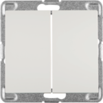 Łącznik świecznikowy (podwójny) ŁP-2D/m bez ramki SIGMA (biały)