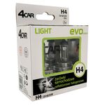 Zestaw żarówek samochodowych H4 12 V 55 W EVO 4CAR