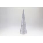 Choinka 30 LED 57 cm srebrna