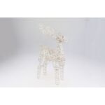 Renifer LED 27 x 13 x 50 cm złoty