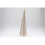 Ozdoba bożonarodzeniowa Choinka LED 57 cm złoty