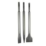 Dłut płaskie 20/40 x 250 mm szpicak 14 x 250 mm zestaw 3 sztuki Jufisto