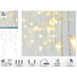 Kurtyna 360 LED 12 m ciepłe białe
