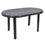Stół JANTAR owalny 135 x 80 cm