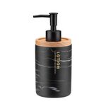 Dozownik na mydło MARBLE czarny