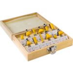 Frez stolarski szybkotnący zestaw 12 elementów Condor