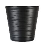 Doniczka Tedi 13 cm czarna