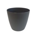Doniczka Ella 15 cm antracyt mat