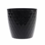 Doniczka Cristal 14 cm czarna