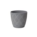 Doniczka Flow Petit z podstawką 15 cm plantynowa