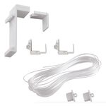 Pakiet Click wieszaki góra/dół z żyłką