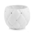 Osłonka kula GLAMOUR 02.694.16 16 cm biały