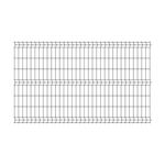 Panel ogrodzeniowy 3D 152 x 250 cm Ø3,2 mm (75 x 200 mm) ocynkowany RAL9005