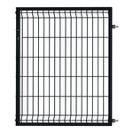 Furtka 3D 1,00 x 1,20 ocynk + RAL9005 prawa