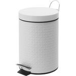 Kosz nierdzewny MONO Malva 5 l biały