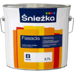 Farba akrylowa Fasada Baza B 2,7 l