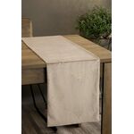 Bieżnik dekoracyjny Velvet Blink 35 x 140 cm beżowy