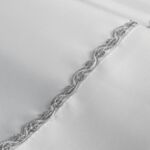 Obrus dekoracyjny Paola 180 x 180 cm biały