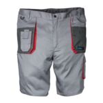 Szorty ochronne BH3ST-LD LD/54 szare Comfort line 190g/m2 DEDRA
