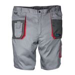 Szorty ochronne BH3ST-XXL XXL/58 szare Comfort line 190g/m2 DEDRA