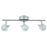 Listwa sufitowa BOMBOLA 3 x 40 W G9 chrom