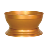 Miska Stópka Irys 25 cm złota