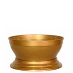 Miska Stópka Irys 22 cm złota