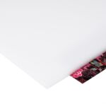 Szkło z polistyrenu 4 mm gładka mleczna 100 x 200 cm Robelit