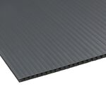 Polipropylen kanalikowy 3 mm 1000 x 2000 antracyt