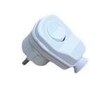 Wtyczka kątowa AEP + wyłącznik Uni-Schuko 10/16 A