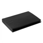 Prześcieradło z gumką NOVA3 180 x 200+30 cm czarny