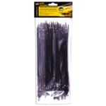 Paski mocujące czarne 200 x 4,8 mm 100 sztuk Moje Auto VIRAGE