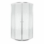 Kabina natryskowa PIXEL 90 WH bez brodzika SOLO biały/chrom Kerra