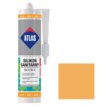 Silikon sanitarny SILTON S 213 mandarynkowy 280 ml Atlas