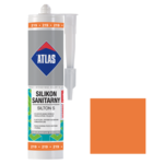 Silikon sanitarny SILTON S 219 pomarańczowy 280 ml Atlas