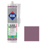 Silikon sanitarny SILTON S 214 wrzosowy 280 ml Atlas