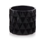 Wazon walec 13 cm czarny