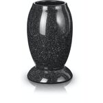 Wazon stożek 22 cm czarny