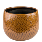 Osłonka ceramiczna GABRIEL ochra 21 cm DHG
