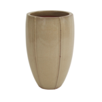 Donica 4403 szkliwo 32 x 49,5 cm mrozoodporna stożek krem 003