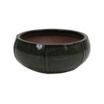 Donica 4405 szkliwo 43,5 x 17,5 cm mrozoodporna ELIPSA zieleń 013