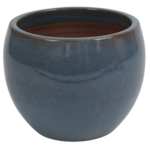 Donica 1561 szkliwo 22 x 29 cm mrozoodporna jasny błękit 003