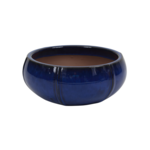 Donica 4405 szkliwo 43,5 x 17,5 cm mrozoodporna ELIPSA niebieski 007