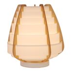 Lampa stołowa NAGOJA 1 x 40 W E27 beżowy