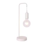 Lampa stołowa LAREN 1 x 40 W E27 biały