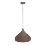 Lampa wisząca VIBORG 1 x 40 W E27 brązowy