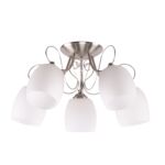 Lampa wisząca AMBA 5 x 40 W E27 biały