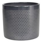 Osłonka ceramiczna 417 23 cm granit lazur