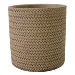 Osłonka NOAK cementowa 10,5 x 10,5 x 10,5 cm brąz